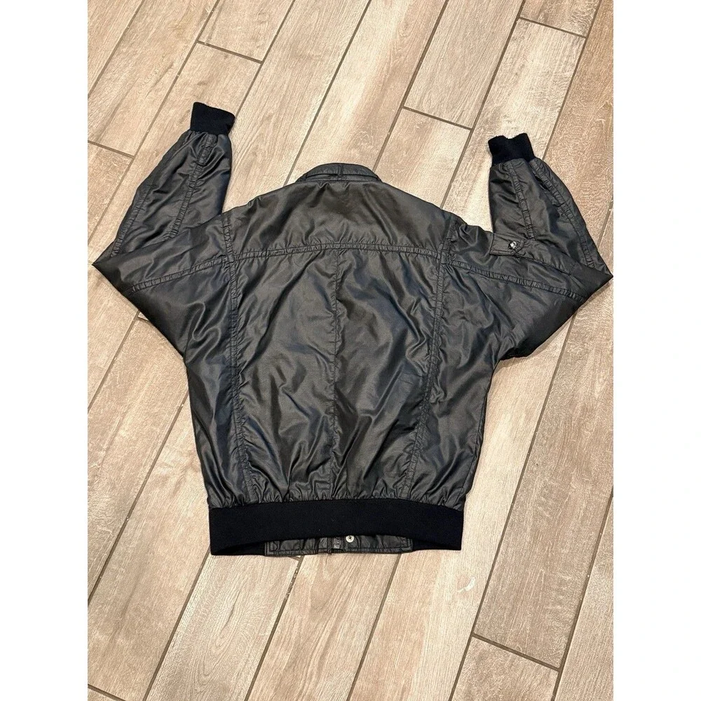 Authentic Vintage 1980s Style Auto Carrera Design Racing Jacket Adult Large - Picture 9 of 14